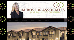 Desktop Screenshot of jmroseassociates.com