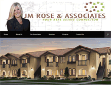 Tablet Screenshot of jmroseassociates.com